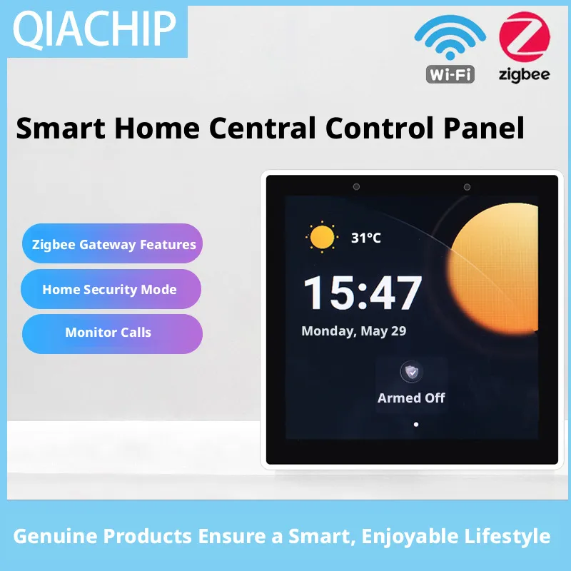 Smart Home Panel - شاشة تحكم مركزية ذكية متعددة الوظائف