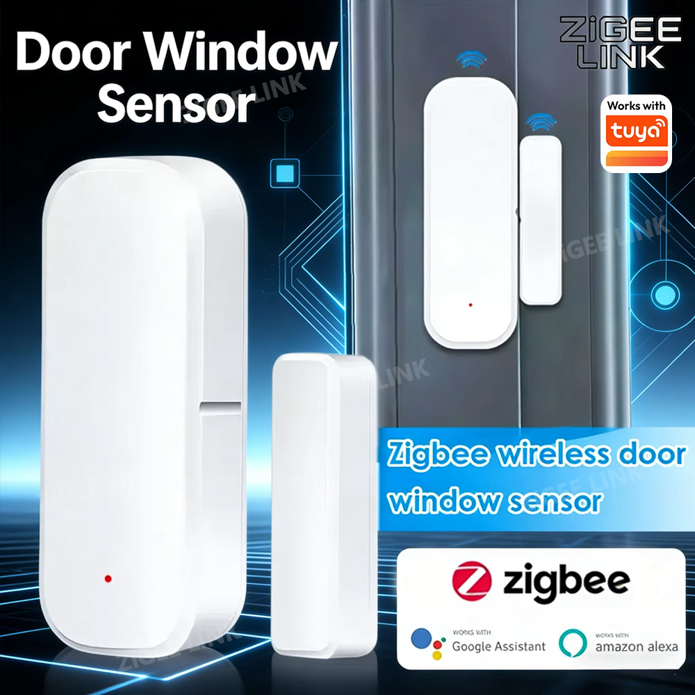 Smart Home Notifications - مستشعر لاسلكي للأبواب والنوافذ من ZigBee،