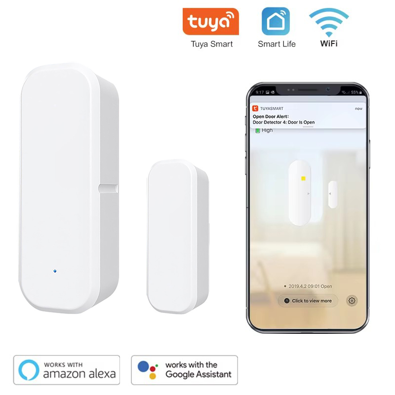 Smart Home Notifications - مستشعر باب ذكي بتقنية واي فاي
