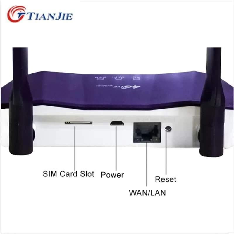 راوتر بطاقة SIM تيانجي 4G لاسل - مراجعة Smart Home Router وسعره