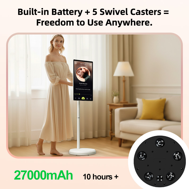 شاشة تلفزيون ذكية محمولة مقاس  - مراجعة Smart Home Speaker وسعره