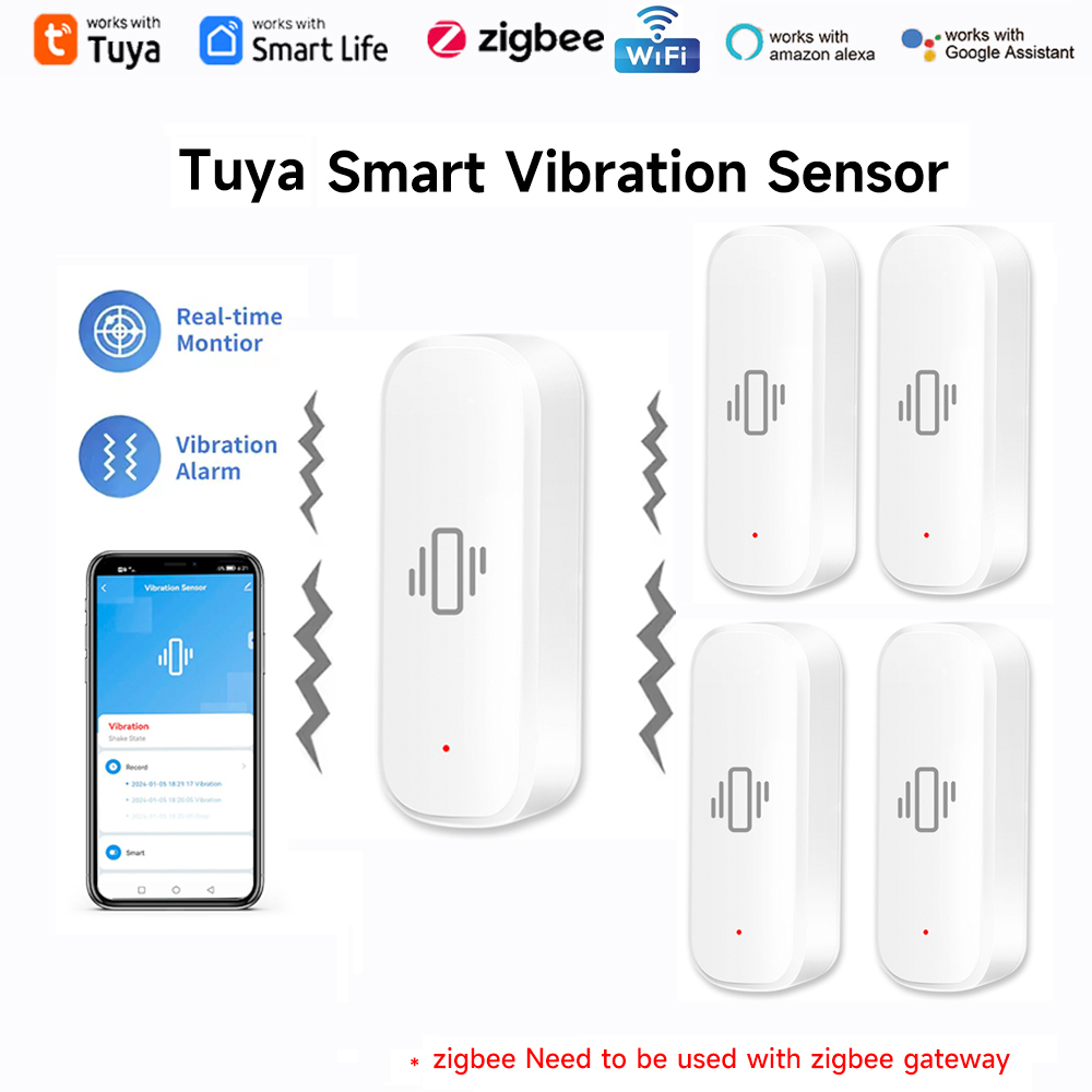 جهاز استشعار اهتزاز ذكي لاسلكي - مراجعة Smart Home Notifications وسعره