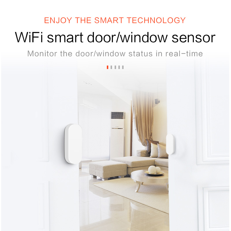 تويا الذكية WiFi كاشف إغلاق مف - مراجعة Smart Home Notifications وسعره