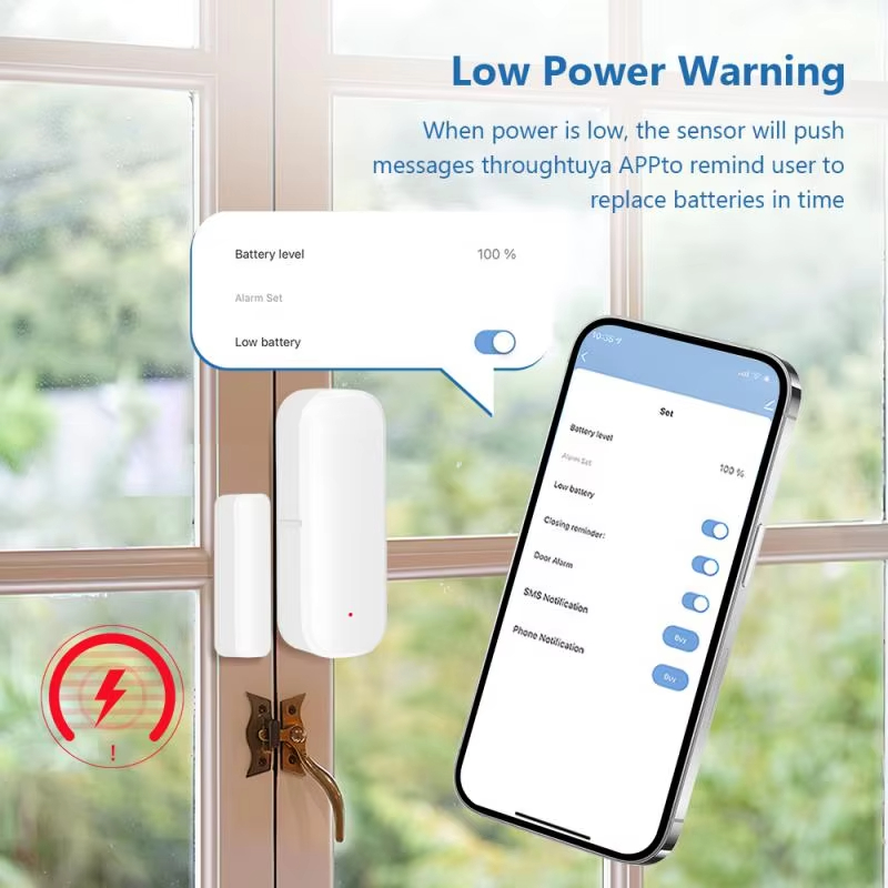 مستشعر لاسلكي للأبواب والنوافذ - مراجعة Smart Home Notifications وسعره