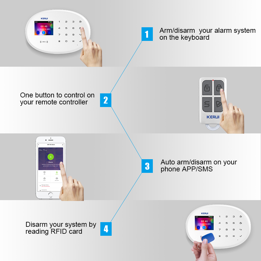 إشعار التطبيق الذكي KERUI Tuya - مراجعة Smart Home Notifications وسعره