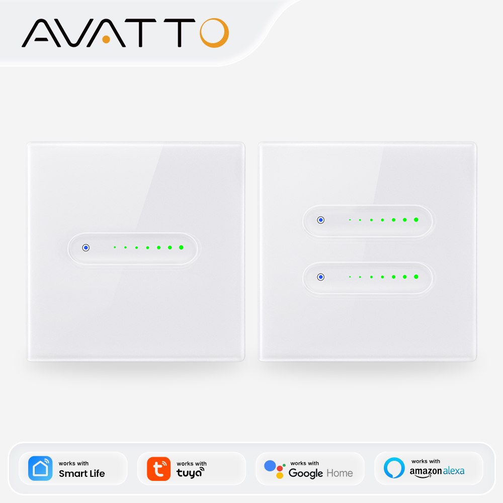 مفتاح إضاءة ذكي من AVATTO يعمل - مراجعة Smart Home Panel وسعره