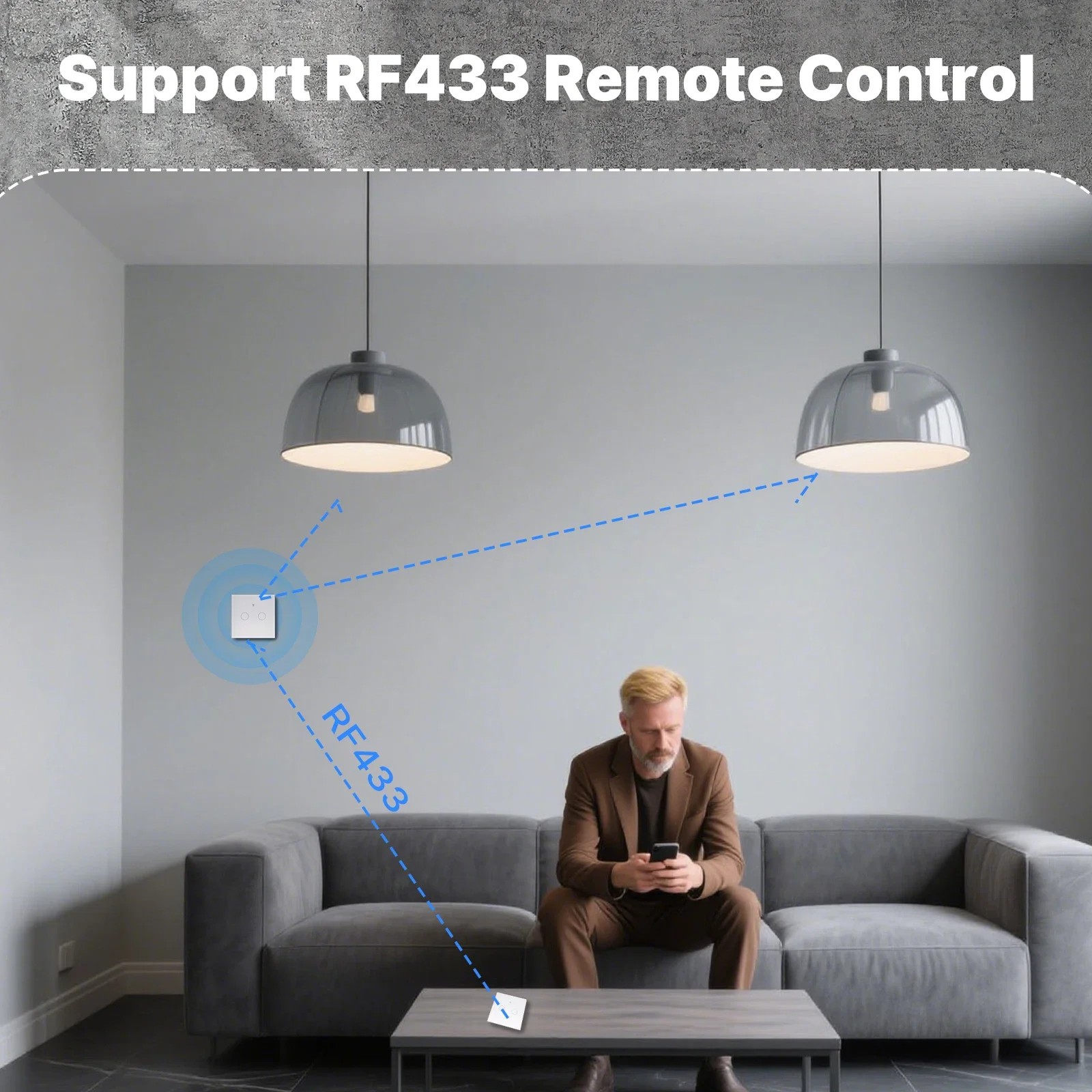 مفتاح ذكي يعمل باللمس MOES WiF - مراجعة Smart Home Panel وسعره