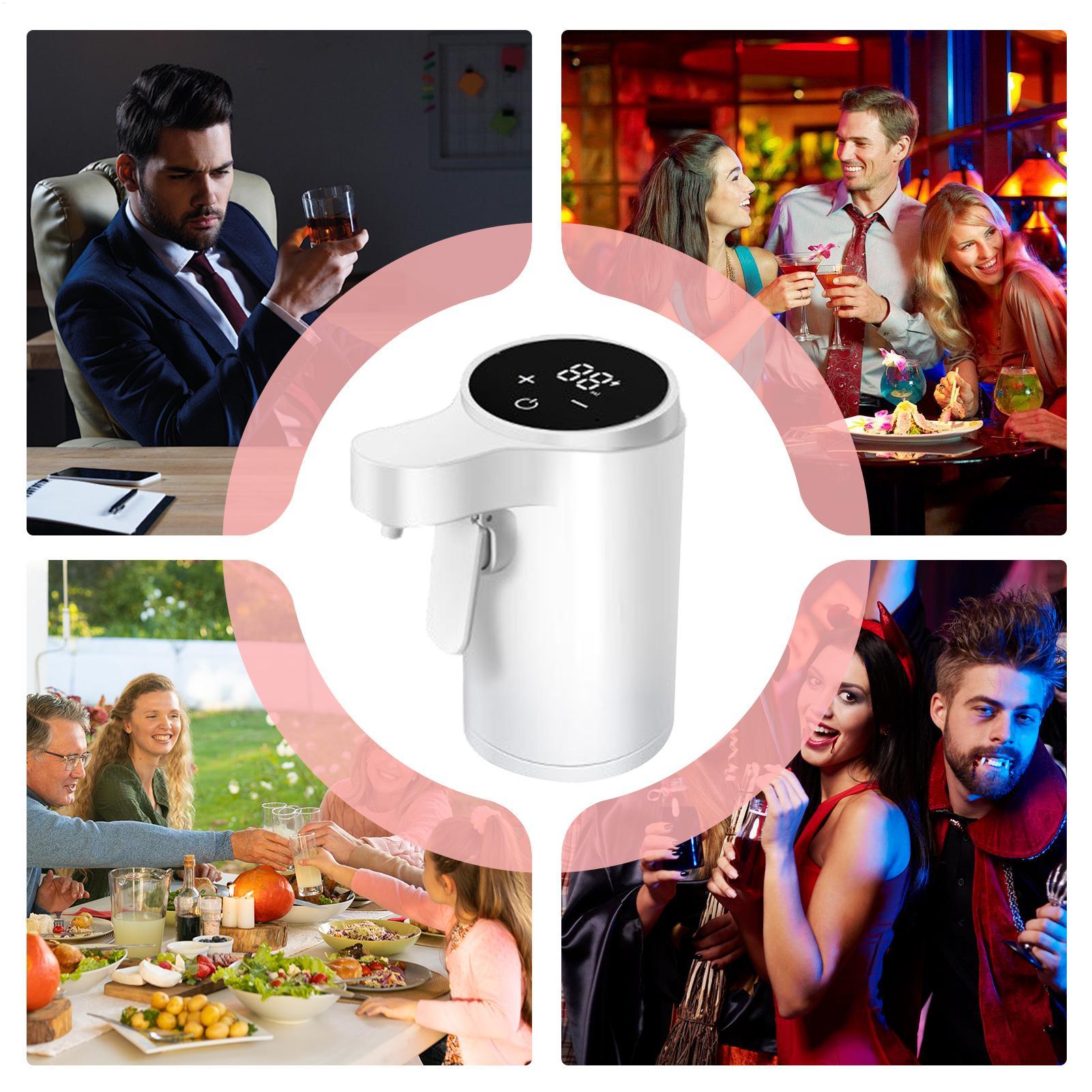 موزع نبيذ أوتوماتيكي ذكي مع مض - مراجعة Smart Home Yam Pounder وسعره