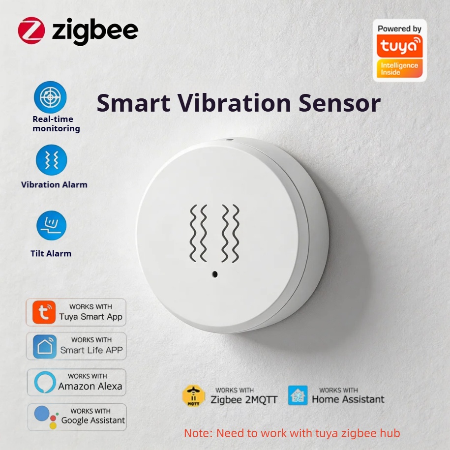 مستشعر اهتزاز ذكي من تويا زيجب - مراجعة Smart Home Notifications وسعره