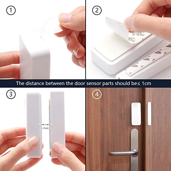 Tuya Smart WiFi Door Sensor Wi - مراجعة Smart Home Notifications وسعره