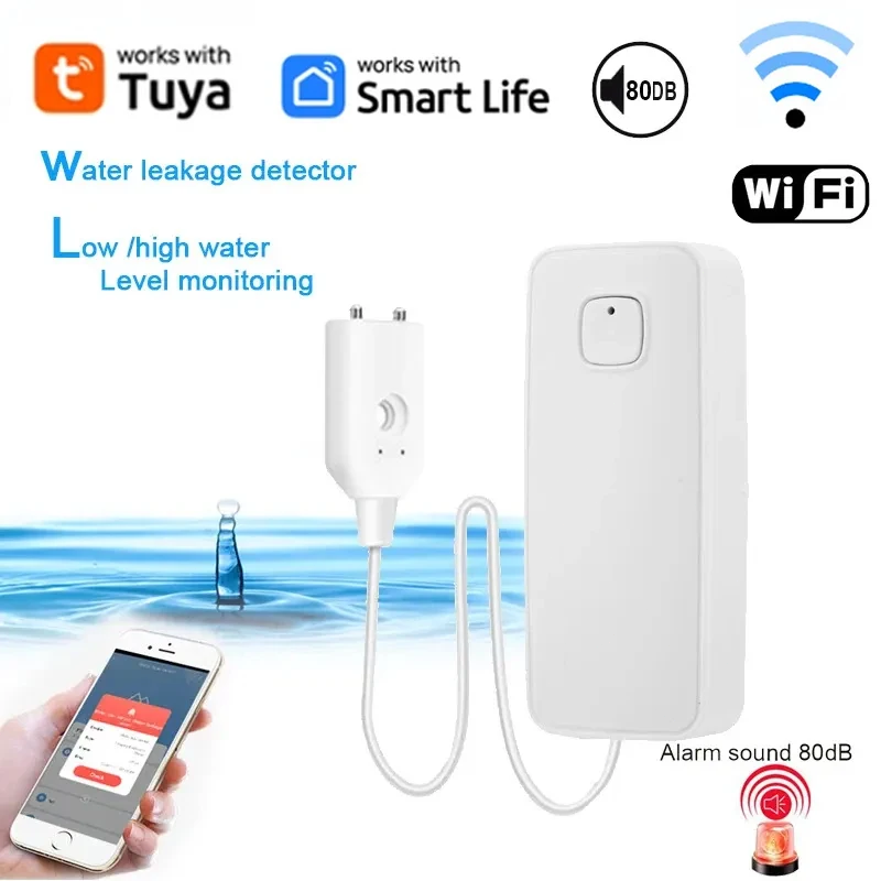 Tuya المنزل الذكي واي فاي كاشف - مراجعة Smart Home Notifications وسعره