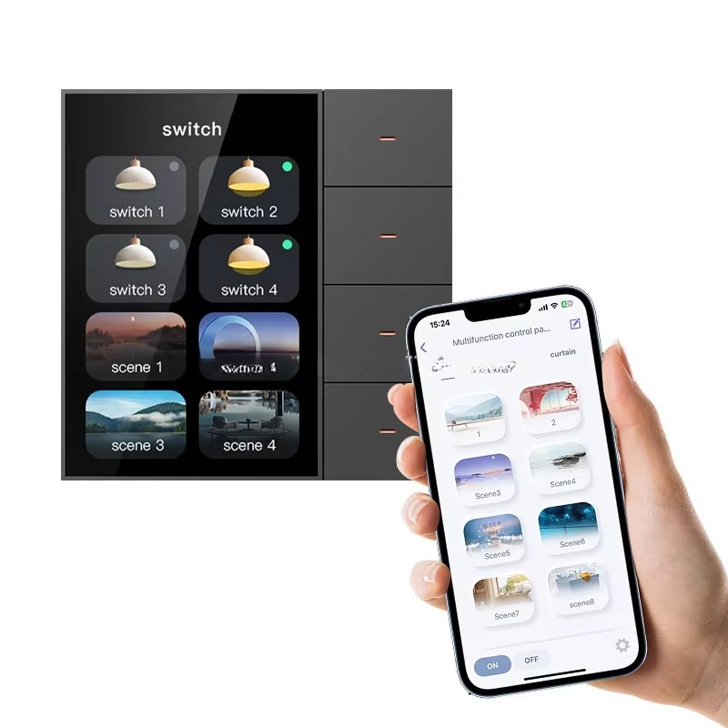 مفتاح ذكي F3 Pro بشاشة لمس IPS - مراجعة Smart Home Panel وسعره