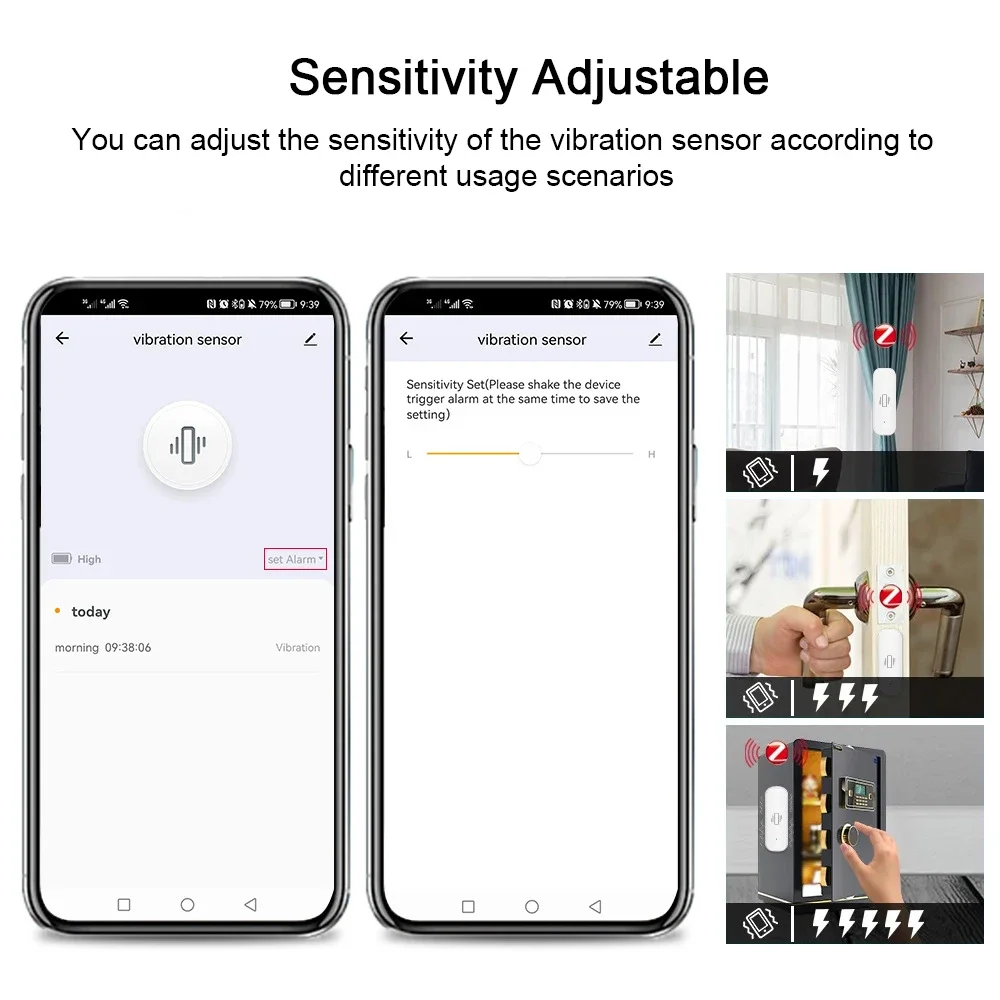 مستشعر اهتزاز ذكي Tuya لأمن ال - مراجعة Smart Home Notifications وسعره